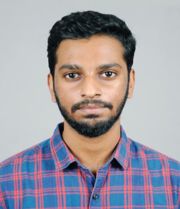 The awardee Hrishikesh Shetgaonkar Profile picture of the awardee Hrishikesh Shetgaonkar. The upper body and the head of a young man with black hairs and beard dressed in a red-blue plaid shirt is shown.